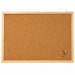 Pinnwand aus Kork mit Holzrahmen als Korktafel und Notizwand für Büro Organisation