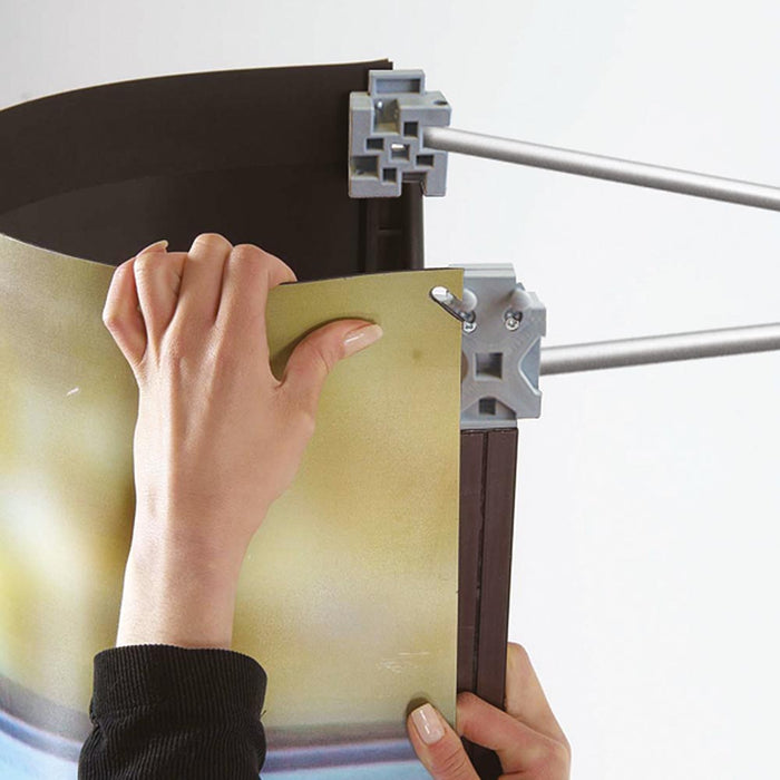 Magnetband zur Befestigung der Paneele an der Pop-up Messewand