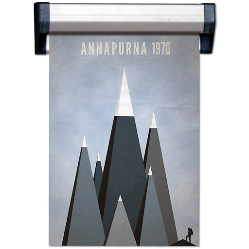 Posterleiste Aluminium 30 mm Fast-Note - Klemmleiste für Zettel und Notizen