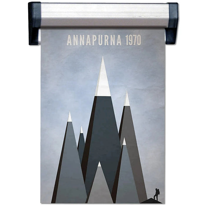 Posterleiste Aluminium 30 mm Fast-Note - Klemmleiste für Zettel und Notizen