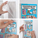 Selbstklebende Postertasche – Plakat wird in den Rahmen eingelegt