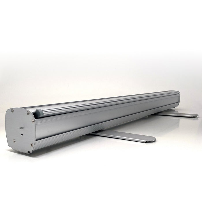Aluminium-Kassette des Roll-Ups Basic mit Standfuß