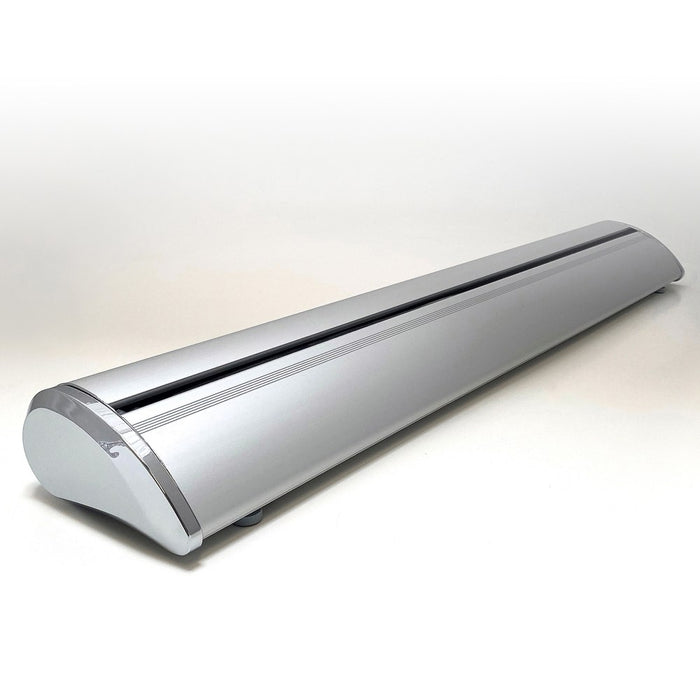 Deluxe-Kassette aus silber eloxiertem Aluminium