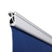 Oberes Klemmprofil des Roll-Ups Deluxe mit Banner