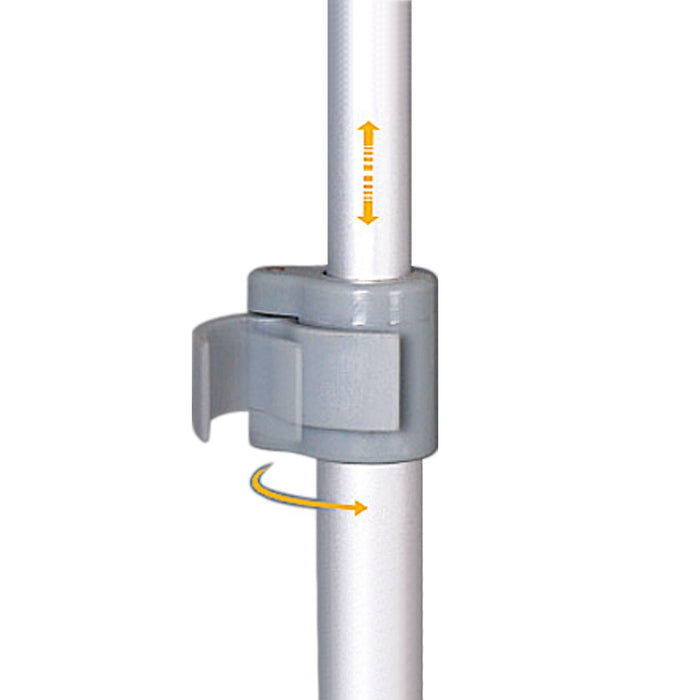 Teleskopstange mit Klemmverschluss für Höhen von 160 bis 220 cm