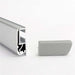 Klemmprofil mit Endkappe des Roll-Ups Premium