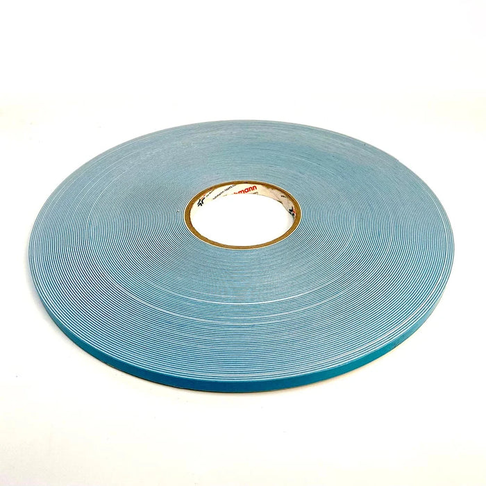 Doppelseitiges Schaumstoff-Klebeband 9 mm breit mit 50 Meter Rolle für Wandmontage und Displaybefestigung