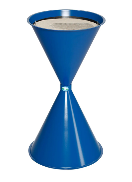 Standascher Classic Trichterform in der Farbe Blau