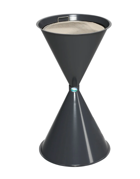 Standascher Classic Trichterform in der Frabe Graphit für Innenbereiche