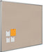Stoff Pinnwand mit Aluminiumrahmen als Notizwand für Büro und Organisation