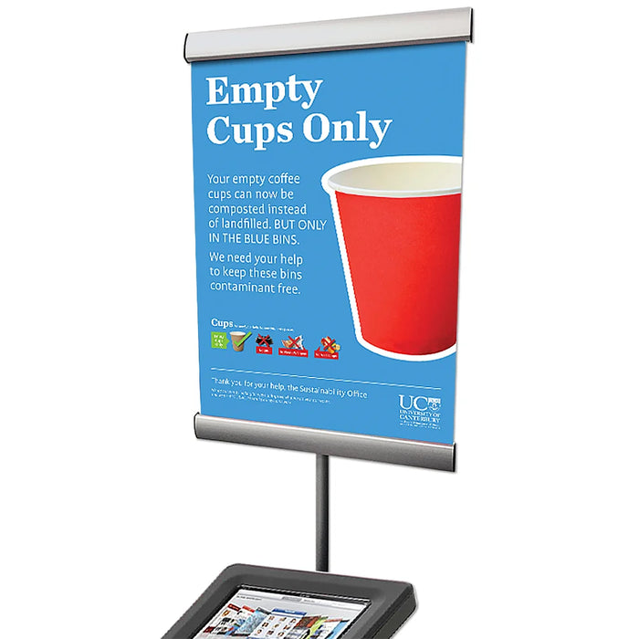 Poster-Halter für Tablet-Ständer – A3 Display für Werbung & Info