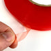 Transparentes doppelseitiges Bannerklebeband 10 mm für Display- und Bannermontage