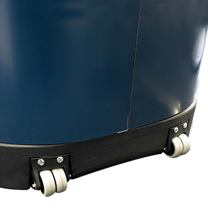 Rollensystem Transportkoffer Pop up Messewand Counter Detailansicht