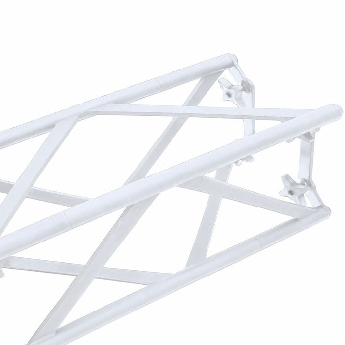 Weißes Crown Truss 15 Traversen Modul für Messebau und Messestand Systeme
