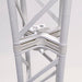 CROWN TRUSS 10 Traversenverbinder im Einsatz an einer Messewand