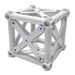 Weißer Traversenwürfel für modulare CROWN TRUSS 10 Traversensysteme