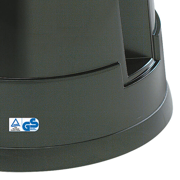 Stabiler Tritthocker Easy aus robustem Kunststoff