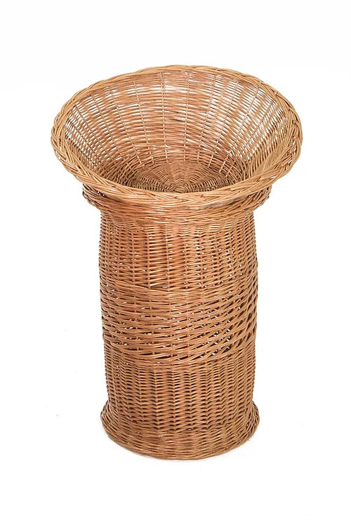 Nachhaltiger Verkaufskorb aus Vollweide für Märkte