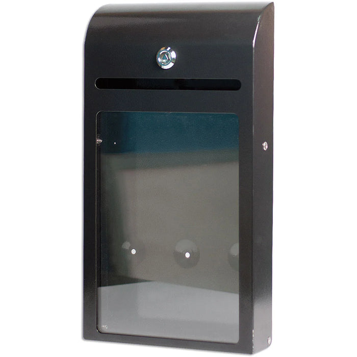 Stahl Vorschlagsbox mit Einwurfschlitz für Kundenfeedback im Geschäft