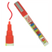 Wasserfester Plakatmarker 1 mm in Rot mit runder Spitze für feine Beschriftungen auf Plakaten, Schildern und glatten Oberflächen