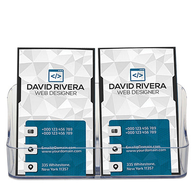 Visitenkartenhalter Twin