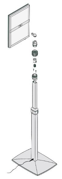LED Speisekarten-Ständer "Gastro" - Vertikal/Horizontal