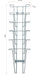 Wand-Prospekthalter - aus Draht - 6 x M65