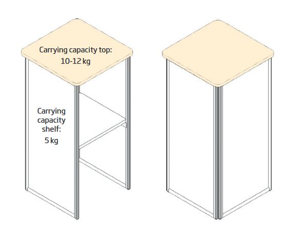 Promotion-Theke "Square Counter"