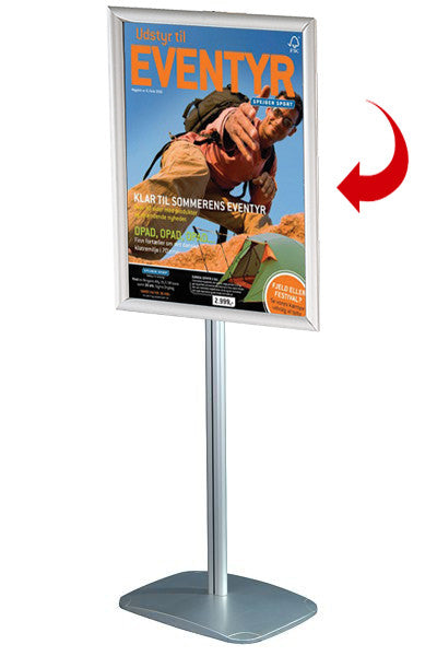 Info-Ständer „Mini 1“ – mit Plakatrahmen-a2