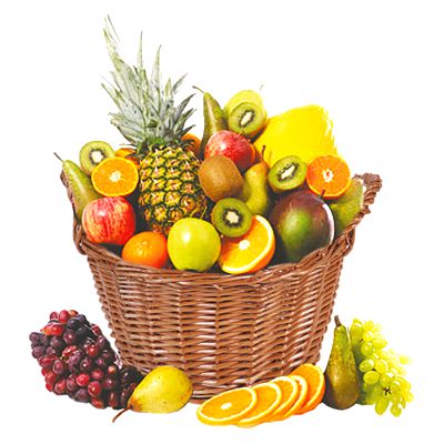 Verkaufsständer Shop Display mit 10 runden Körben für Obst, Gemüse, Süßigkeiten