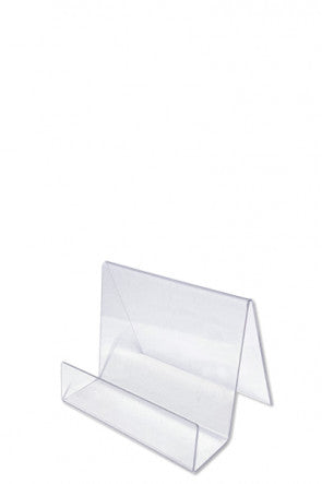 Acryl-Display für_Bücher, Magazine und Zeitschriften-Frontansicht-leer