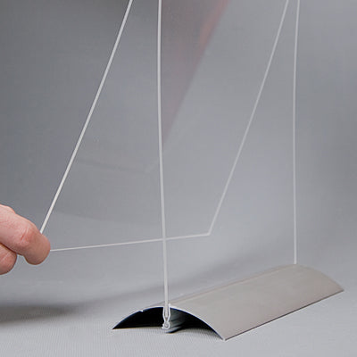 Acryl-Menühalter Swing Wing Horizontal für Gastronomie