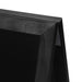 Kundenstopper Holz Premium, schwarz, 68x120