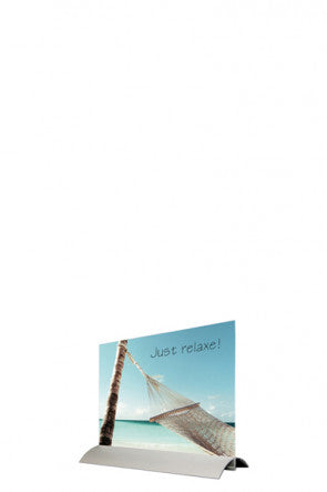 Horizontaler Menühalter Swing Wing für Flyer und Tageskarten-A7