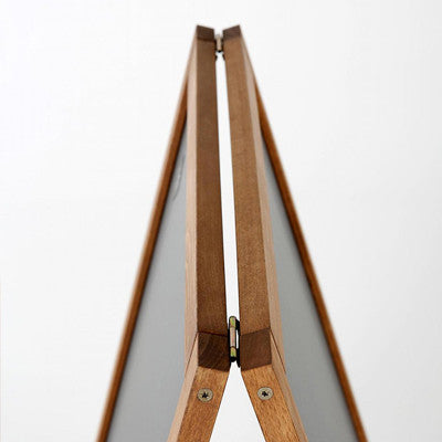 Kundenstopper Holz - 59 x 119 cm