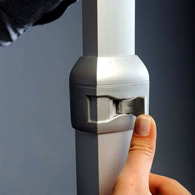 LED-Speisekartenständer Aluminiumrahmen beleuchtet-horizontal-vertikal-stabiler-fuß