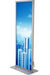 LED Leuchtsäule Totem doppelseitig für effektive Innenraumwerbung