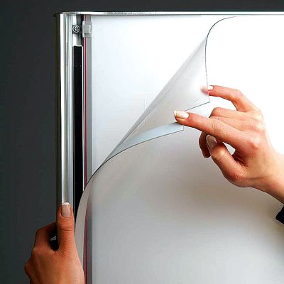 LED Werbestand Totem Elipse für Innenbereiche-detail-3-schutzscheibe