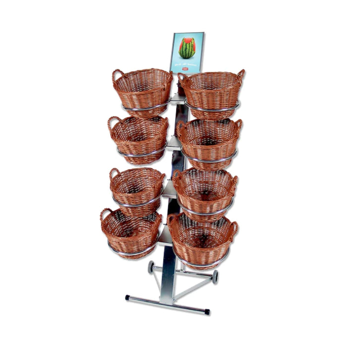 Laden Display fuer Backwaren, Obst und Mitnahmeartikel