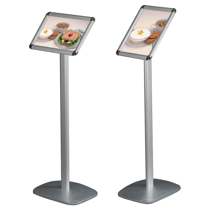 Menü-Präsenter Gastro aus Aluminium für Speisekarten A4 und A3