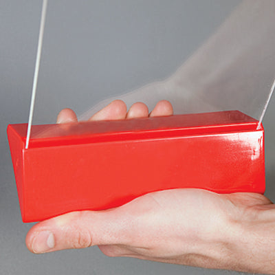 Pyramid Kartenaufsteller für Produktinfos & Aktionen in Shops mit stabilem Fuß