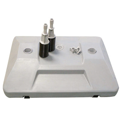 Stahlfedern zur Winddämpfung beim Strassenständer