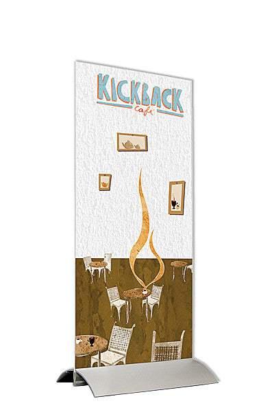 Swing Wing Tischaufsteller – Einsatz für Flyer & Menuekarten-m65