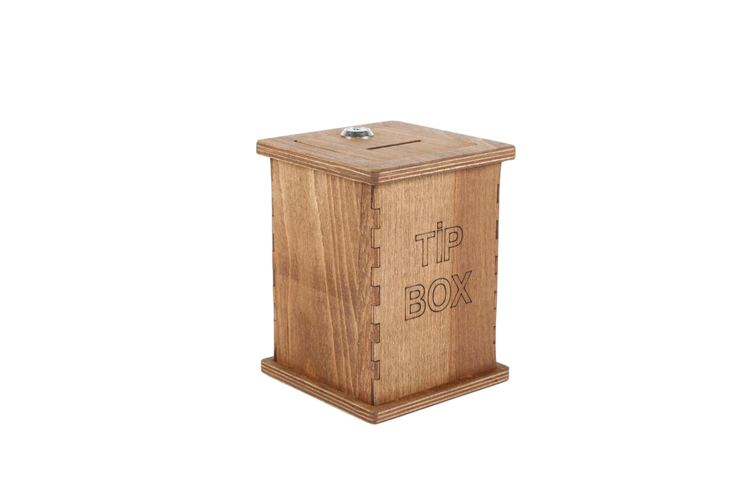 Tip & Spenden Box - Holz - 3