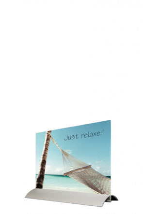 Tischaufsteller Swing Wing Horizontal – Flyer & Angebote-A6