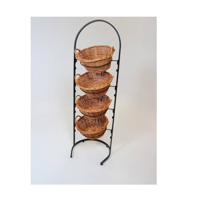 Obst- und Gemüseständer mit vier Körben für Shops & Märkte