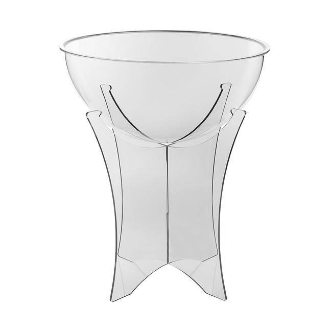 Glasklare Acryl-Halbkugel mit Ständer in verschiedenen Größen