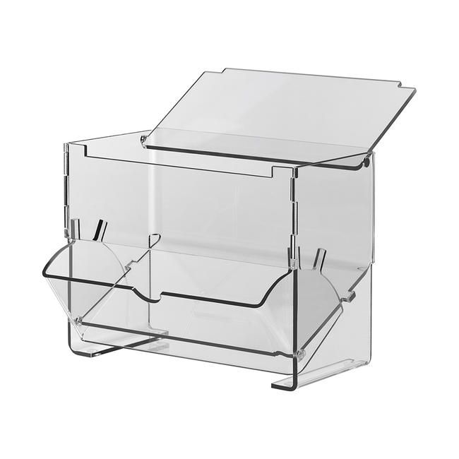 Stifteschütte aus Acryl – ideal für Büro, Empfang & Messen