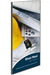 Banner-Rahmen River einseitig aus Aluminium zur Wandmontage - 50x100