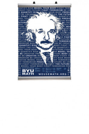 Bannerleiste Aluminium 60 cm Klemmprofil Posteraufhängung